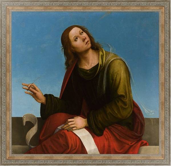 Постер Святой Джон Евангелист 2 с типом исполнения На холсте в раме в багетной раме 484.M48.310