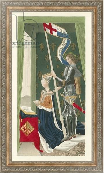 Постер Queen Margaret of Scotland, c 1483 с типом исполнения На холсте в раме в багетной раме 484.M48.310