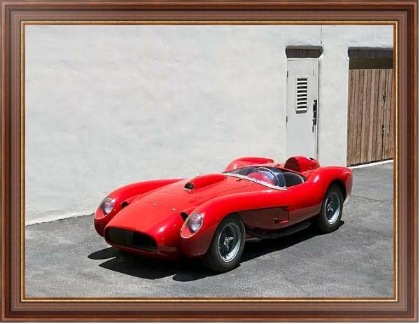 Постер Ferrari 250 Testa Rossa Recreation by Tempero s-n 6301 '1965 с типом исполнения На холсте в раме в багетной раме 35-M719P-83