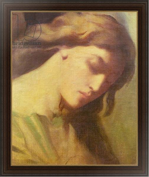 Постер An Angel, study for the Mount of Olives, 1840 с типом исполнения На холсте в раме в багетной раме 1.023.151