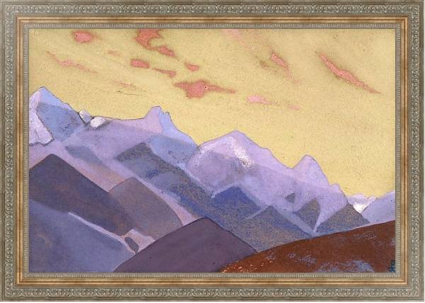Постер Хребет. Поход к Эвересту. 1936 с типом исполнения На холсте в раме в багетной раме 484.M48.310