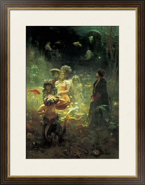 Постер Садко. 1876 с типом исполнения Под стеклом в багетной раме 1.023.036