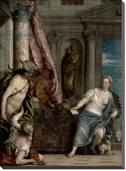 Постер Hermes, Herse and Aglauros, c.1576-84 с типом исполнения На холсте без рамы