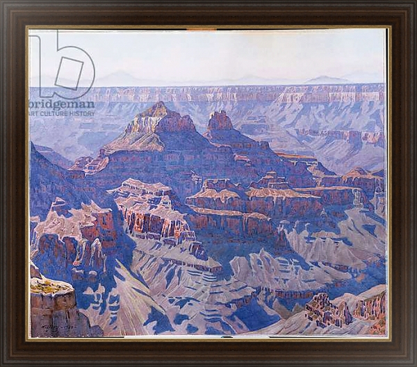 Постер Grand Canyon, 1924 с типом исполнения На холсте в раме в багетной раме 1.023.151