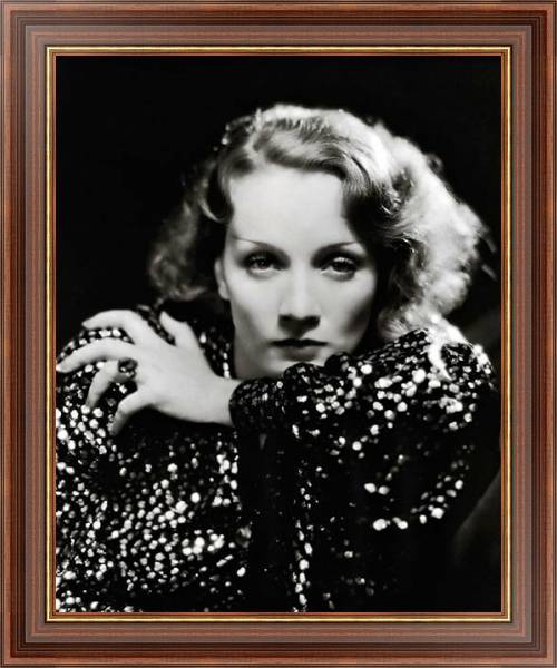 Постер Dietrich, Marlene (Shanghai Express) 6 с типом исполнения На холсте в раме в багетной раме 35-M719P-83
