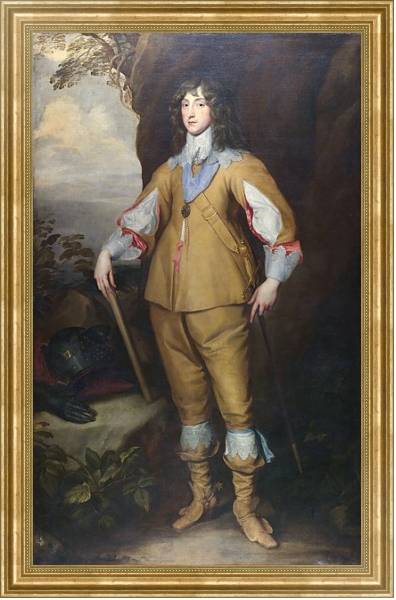 Постер Принц Чарль Луи, граф Палатин с типом исполнения На холсте в раме в багетной раме NA033.1.051