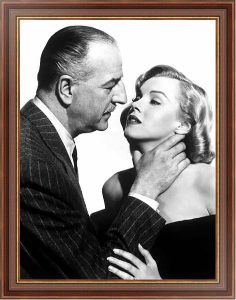 Постер Monroe, Marilyn (Asphalt Jungle, The) 2 с типом исполнения На холсте в раме в багетной раме 35-M719P-83
