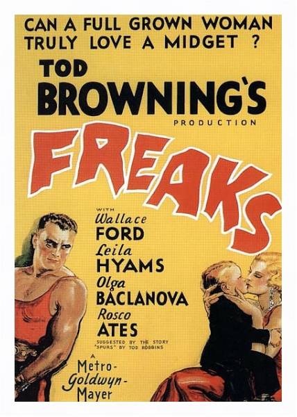 Постер Poster - Freaks с типом исполнения На холсте в раме в багетной раме 221-03