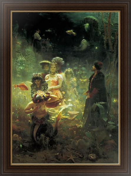 Постер Садко. 1876 с типом исполнения На холсте в раме в багетной раме 1.023.151