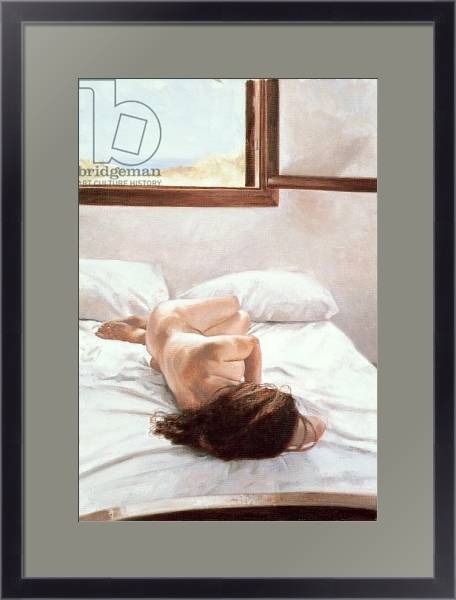 Постер Sea Light on Your Body с типом исполнения Под стеклом в багетной раме 221-01