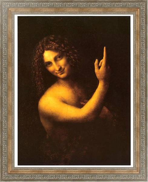 Постер Иоанн Креститель с типом исполнения На холсте в раме в багетной раме 484.M48.310