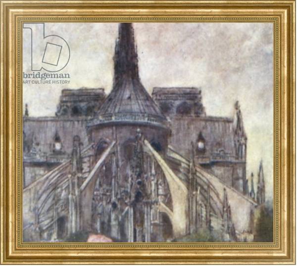 Постер Notre Dame с типом исполнения На холсте в раме в багетной раме NA033.1.051