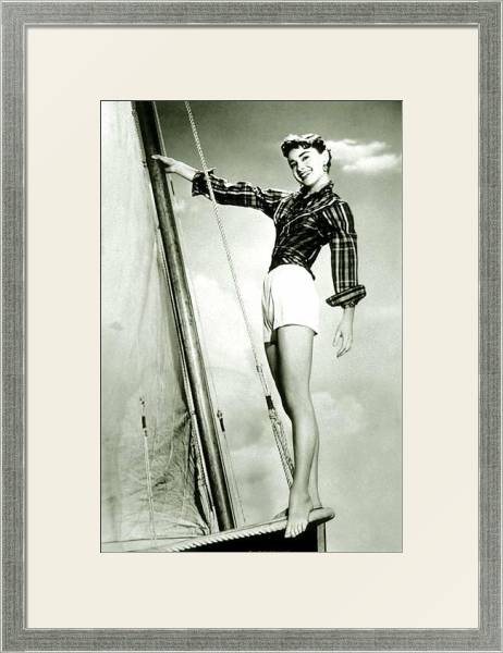 Постер Хепберн Одри 3 с типом исполнения Под стеклом в багетной раме 1727.2510
