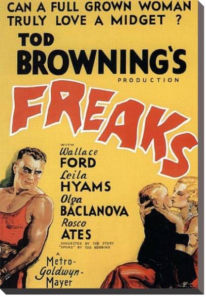 Постер Poster - Freaks с типом исполнения На холсте без рамы