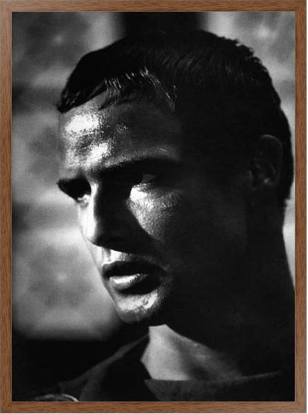 Постер Brando, Marlon (Julius Caesar) с типом исполнения На холсте в раме в багетной раме 1727.4310
