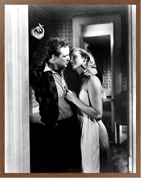 Постер Brando, Marlon (On The Waterfront) 6 с типом исполнения На холсте в раме в багетной раме 1727.4310
