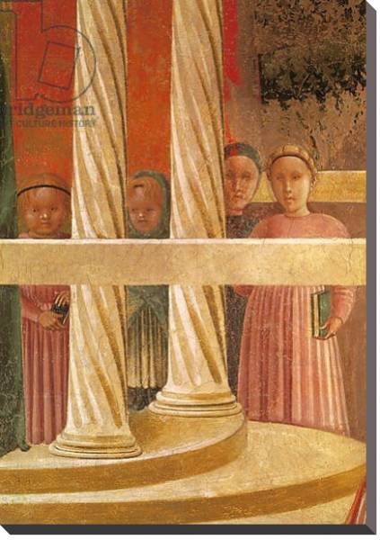 Постер The Presentation of Mary in the Temple, 1433-34 с типом исполнения На холсте без рамы