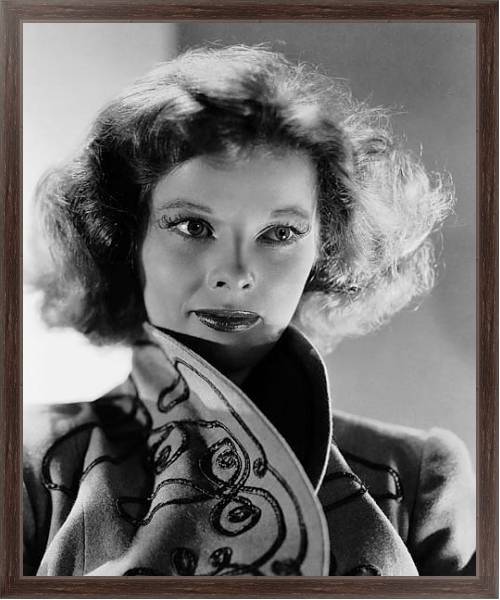 Постер Hepburn, Katharine 17 с типом исполнения На холсте в раме в багетной раме 221-02