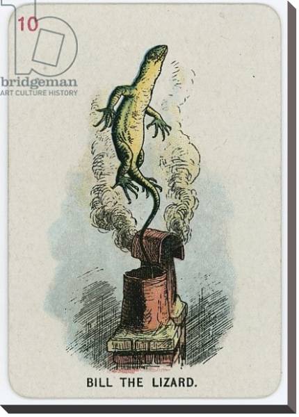 Постер Bill the Lizard с типом исполнения На холсте без рамы