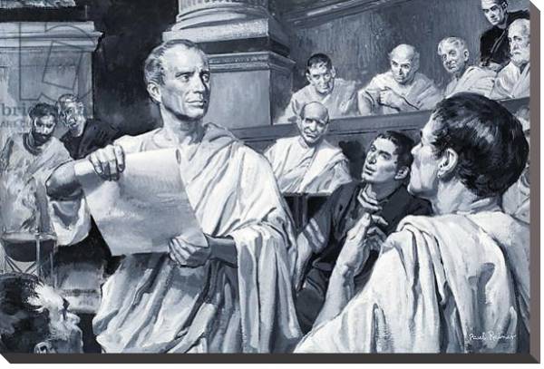 Постер Julius Caesar 3 с типом исполнения На холсте без рамы
