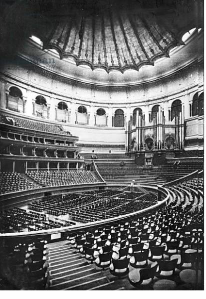 Постер The Royal Albert Hall, London, c.1880's 2 с типом исполнения На холсте без рамы