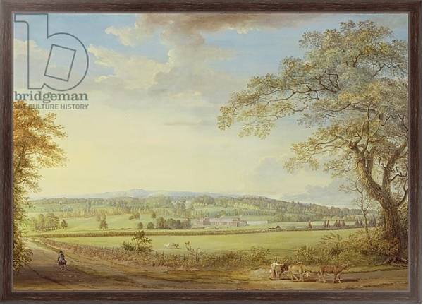 Постер Whatman Turkey Mill in Kent, 1794 с типом исполнения На холсте в раме в багетной раме 221-02