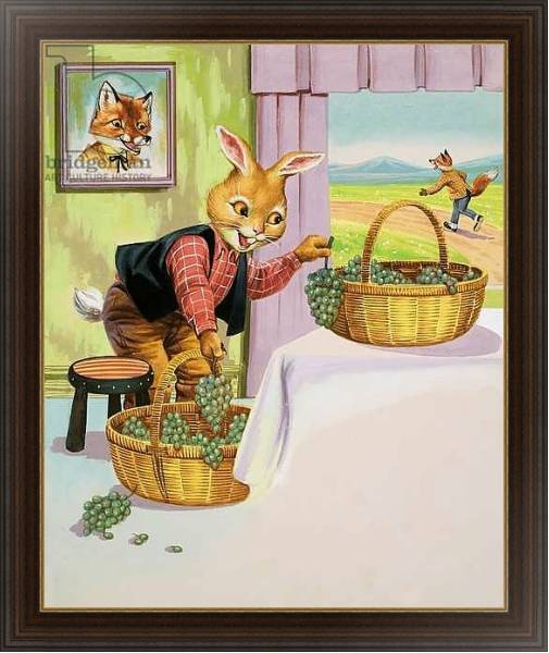 Постер Brer Rabbit 11 с типом исполнения На холсте в раме в багетной раме 1.023.151