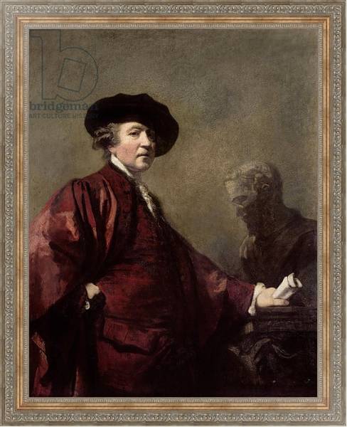 Постер Self portrait, c.1779-80 с типом исполнения На холсте в раме в багетной раме 484.M48.310