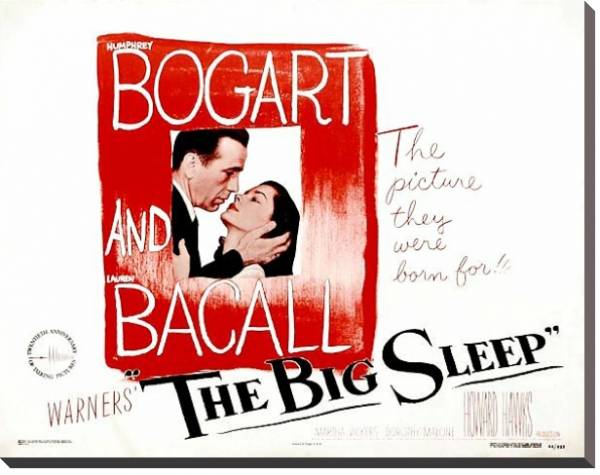 Постер Poster - Big Sleep, The 2 с типом исполнения На холсте без рамы
