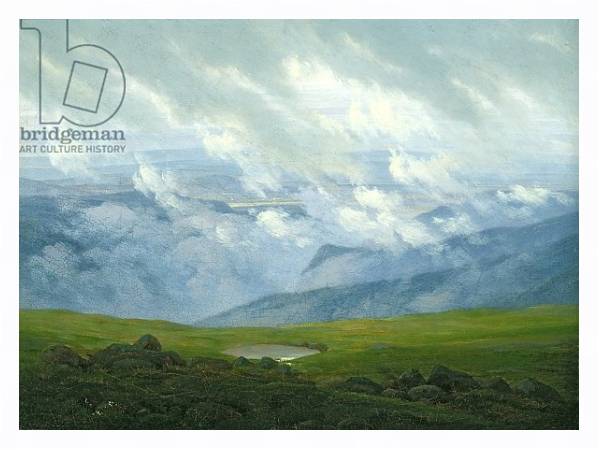 Постер Drifting Clouds с типом исполнения На холсте в раме в багетной раме 221-03