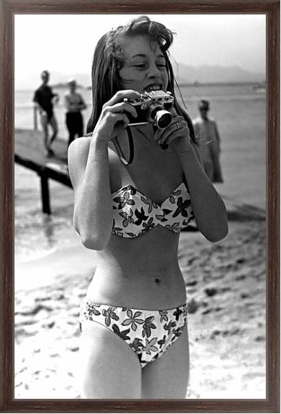 Постер Bardot, Brigitte 6 с типом исполнения На холсте в раме в багетной раме 221-02