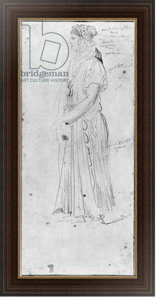 Постер Moorish woman 2 с типом исполнения На холсте в раме в багетной раме 1.023.151