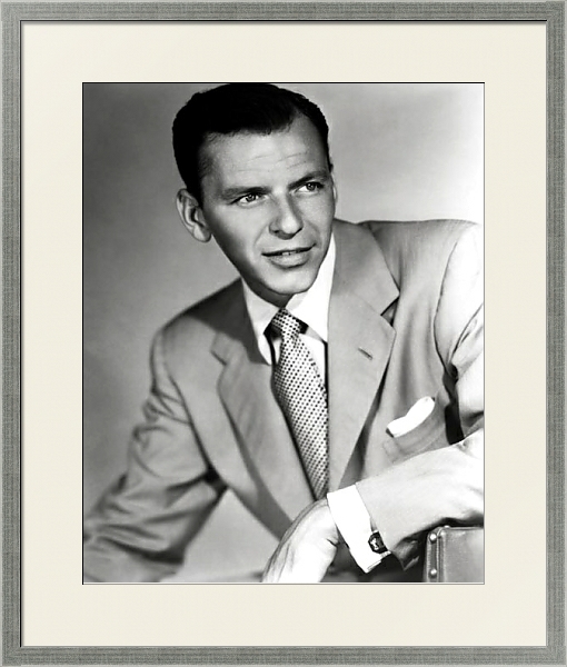 Постер Sinatra, Frank 5 с типом исполнения Под стеклом в багетной раме 1727.2510