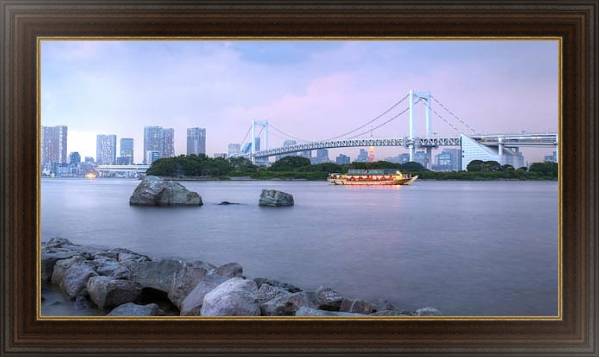 Постер Радужный мост. Токио с типом исполнения На холсте в раме в багетной раме 1.023.151