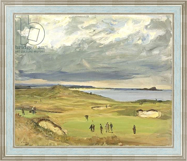Постер The Golf Links, North Berwick, 1919 с типом исполнения На холсте в раме в багетной раме NA053.0.114