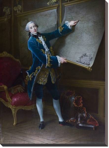 Постер Le Comte de Vaudreuil с типом исполнения На холсте без рамы