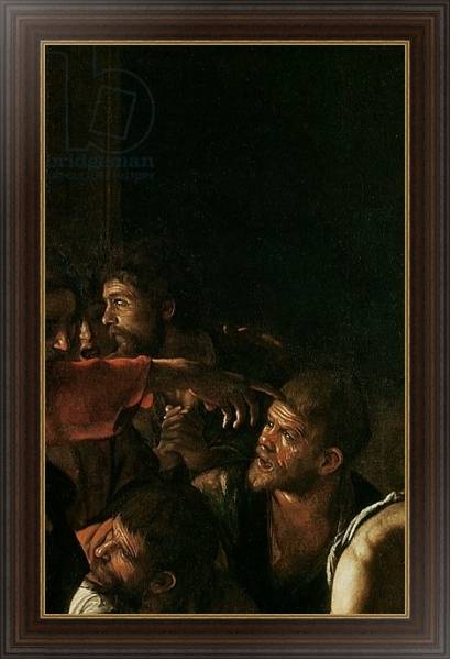 Постер Resurrection of Lazarus с типом исполнения На холсте в раме в багетной раме 1.023.151