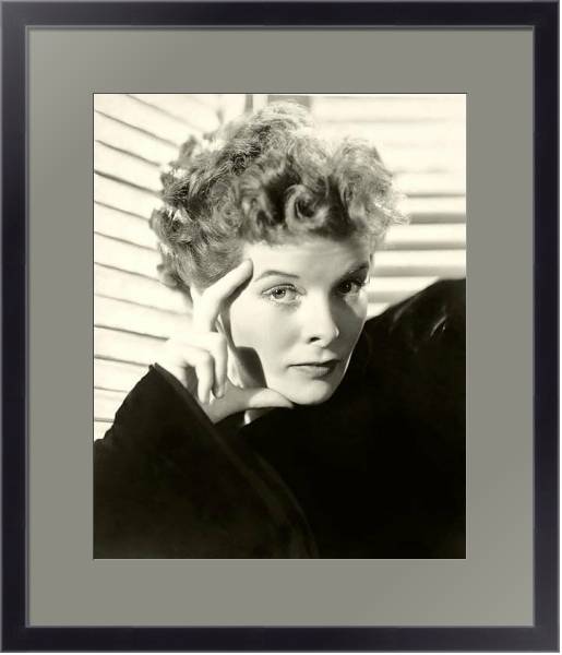 Постер Hepburn, Katharine 10 с типом исполнения Под стеклом в багетной раме 221-01
