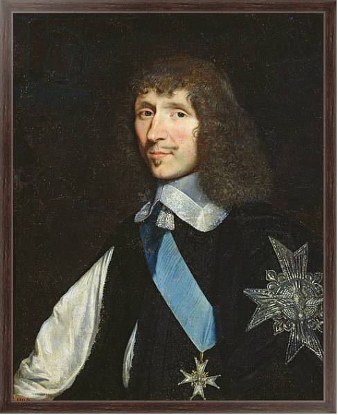 Постер Leon Bouthilier Comte de Chavigny, after 1643 с типом исполнения На холсте в раме в багетной раме 221-02