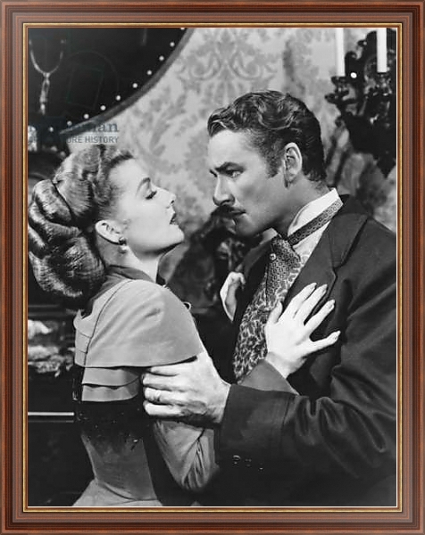 Постер Ann Sheridan And Errol Flynn 1 с типом исполнения На холсте в раме в багетной раме 35-M719P-83