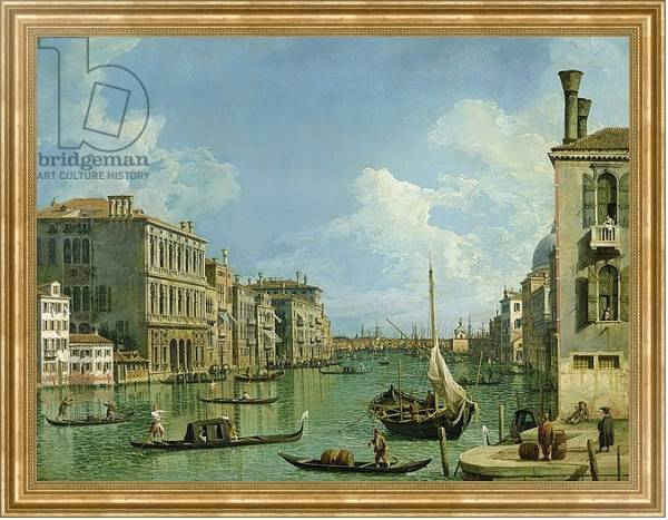 Постер View of the Grand Canal с типом исполнения На холсте в раме в багетной раме NA033.1.051