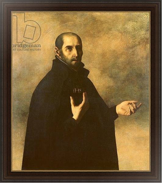 Постер St.Ignatius Loyola с типом исполнения На холсте в раме в багетной раме 1.023.151