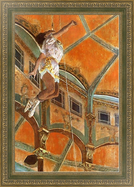 Постер Ла Ла в цирке Фернадо с типом исполнения На холсте в раме в багетной раме 484.M48.640