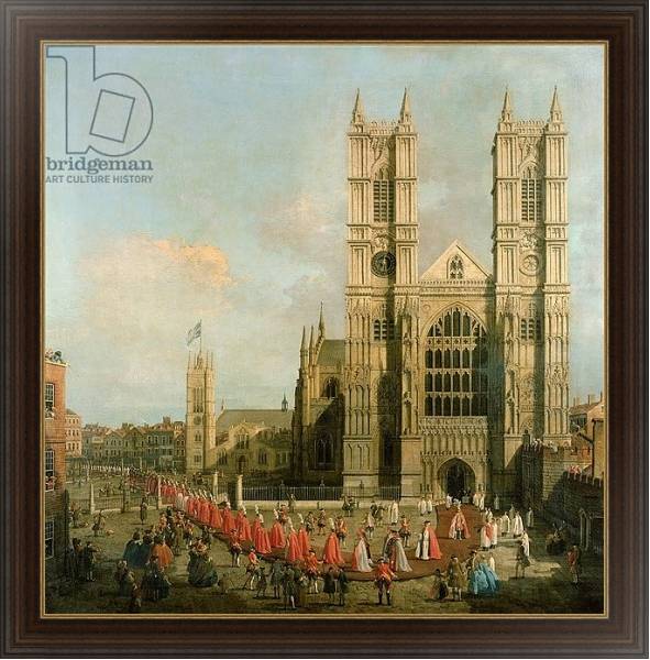Постер Procession of the Knights of the Bath с типом исполнения На холсте в раме в багетной раме 1.023.151