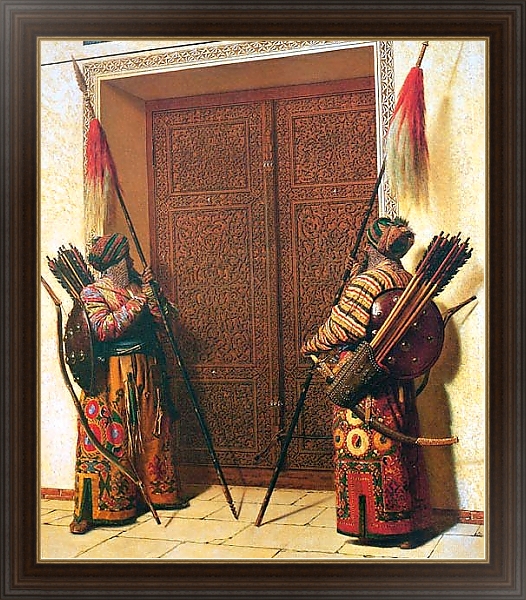 Постер Двери Тамерлана с типом исполнения На холсте в раме в багетной раме 1.023.151
