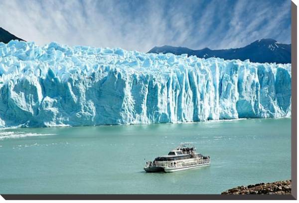 Постер Аргентина. Ледник Перито-Морено 2 с типом исполнения На холсте без рамы
