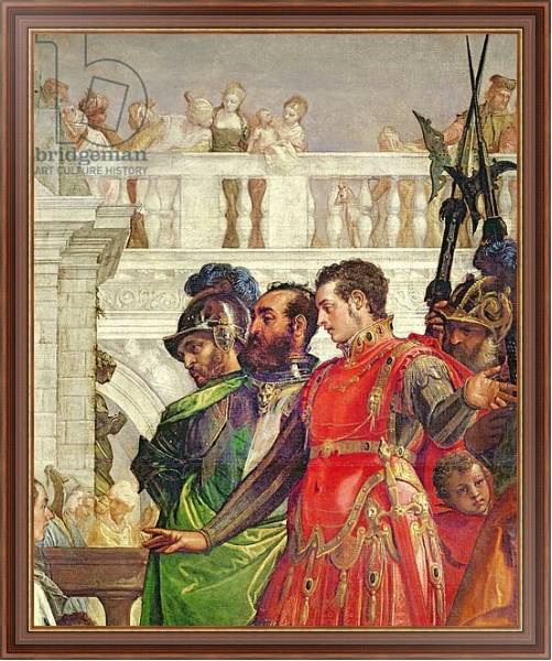 Постер Family of Darius before Alexander the Great 2 с типом исполнения На холсте в раме в багетной раме 35-M719P-83