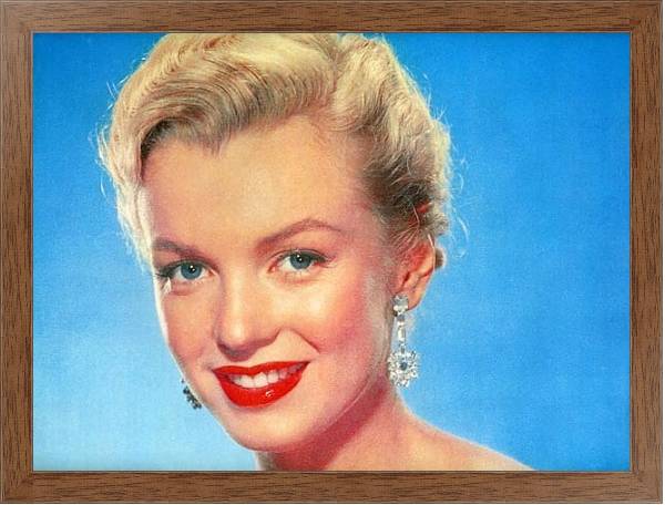Постер Monroe, Marilyn 53 с типом исполнения На холсте в раме в багетной раме 1727.4310
