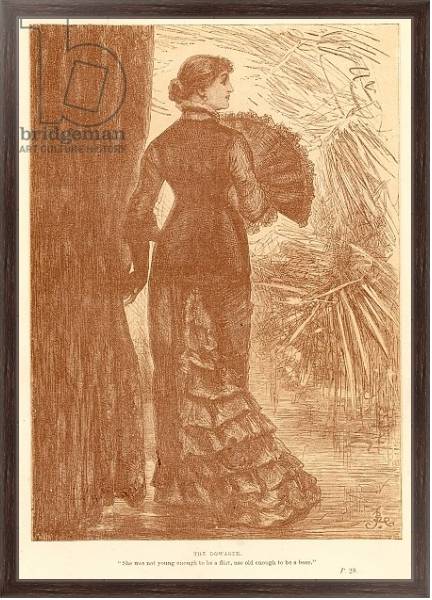 Постер The Dowager 2 с типом исполнения На холсте в раме в багетной раме 221-02