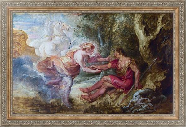 Постер Аврора, похищающая Кефалия с типом исполнения На холсте в раме в багетной раме 484.M48.310